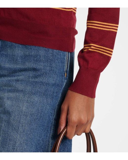 Cardigan di Miu Miu in Red