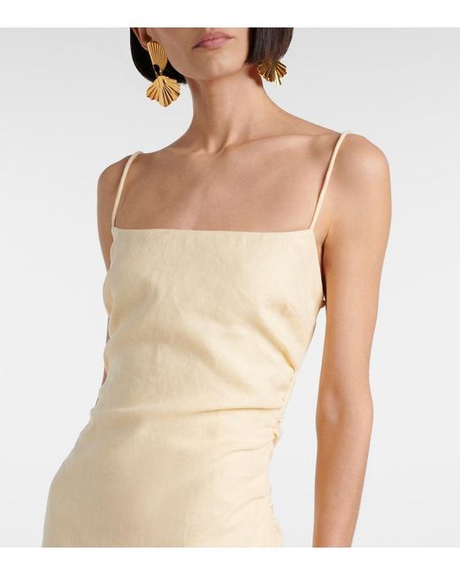 Sir Natural Tamara Linen Midi Dress