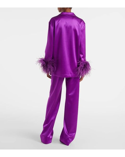 Camicia di Valentino in Purple