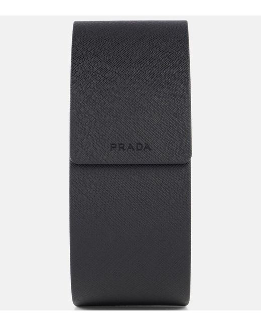 Prada Gray Rectangular Sunglasses