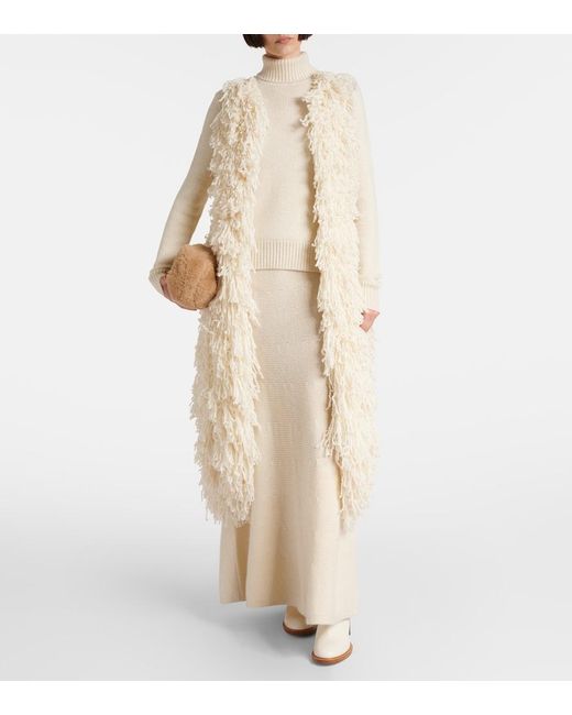 Gabriela Hearst White Bocca Leather Knee-High Boots