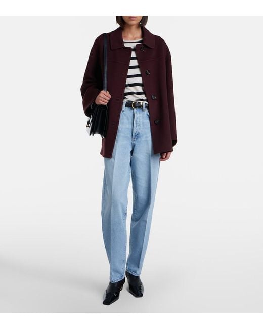 Agolde Blue Nate Tapered Jeans