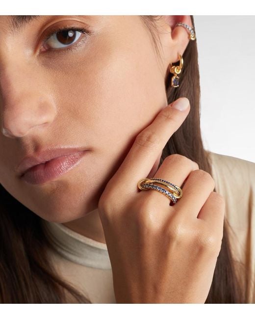 Spinelli Kilcollin White Norah 18Kt Ring With Sapphires