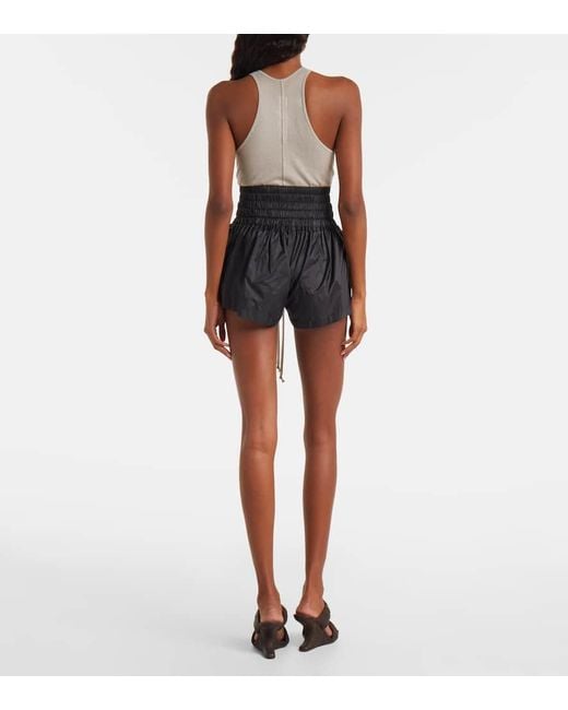 Short A Taille Mi-Haute Rick Owens en coloris Blue