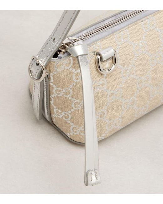 Gucci Metallic Gg Emblem Small Shoulder Bag