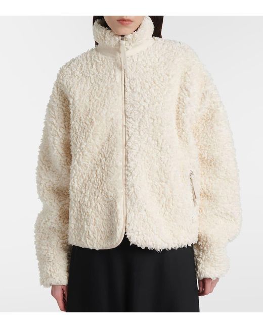 Jil Sander Natural Teddy Jacket