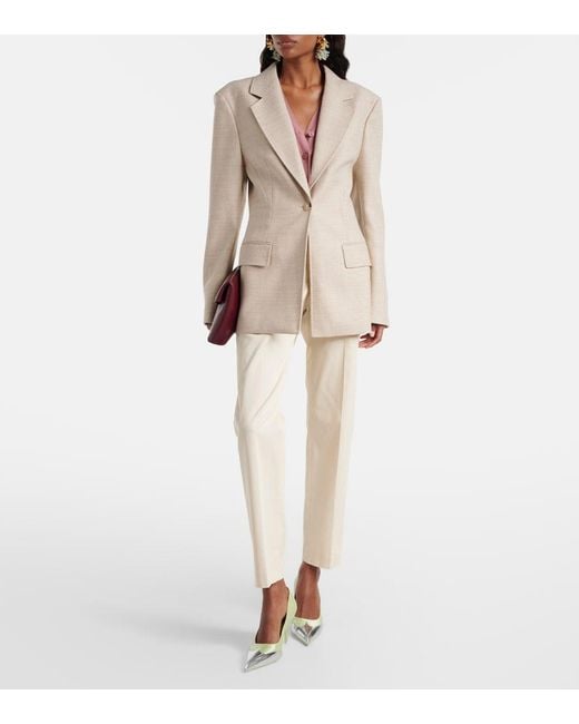 Joseph Natural New Coleman Cotton Straight Pants