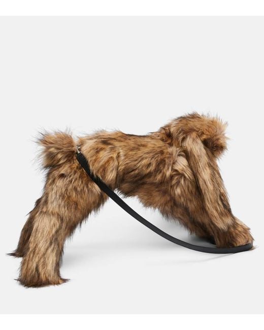 Clutch di Simone Rocha in Brown