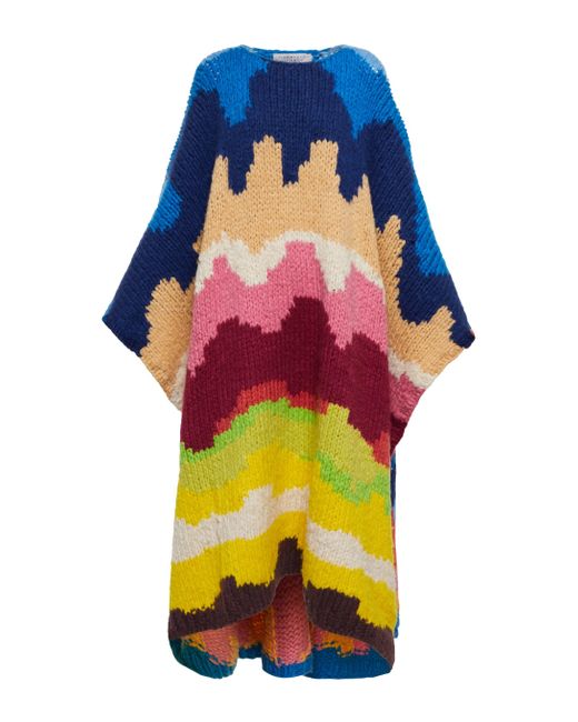 Poncho Debs in cashmere e lana di Gabriela Hearst in Multicolor