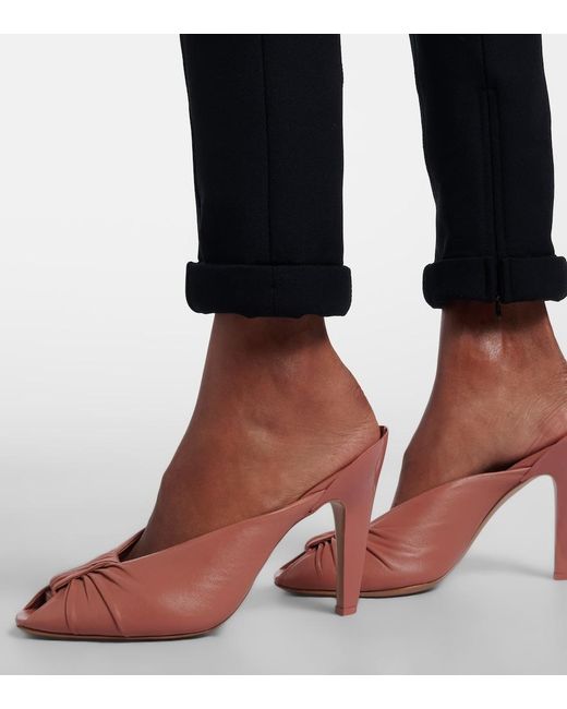 Chloé Pink Suzie Heeled Mule