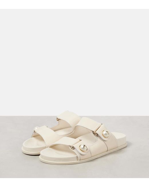 Sandali Fayence di Jimmy Choo in Natural