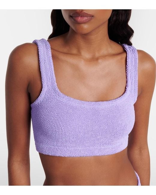 Hunza G Purple Xandra Bikini