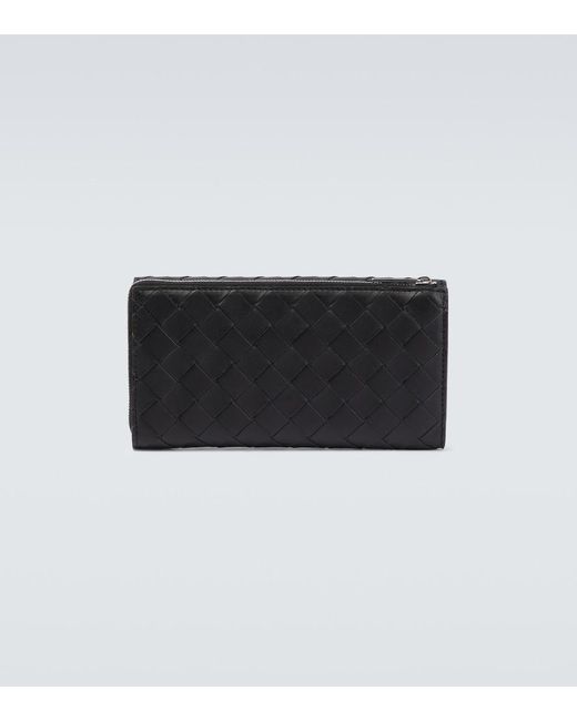 Bottega Veneta Black Leather Wallet for men
