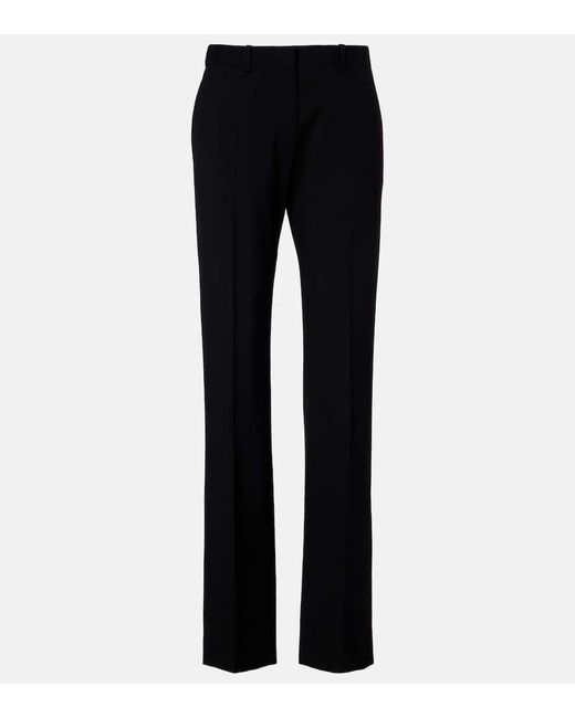 The Row Blue Gerade Hose Hiram Aus Wolle