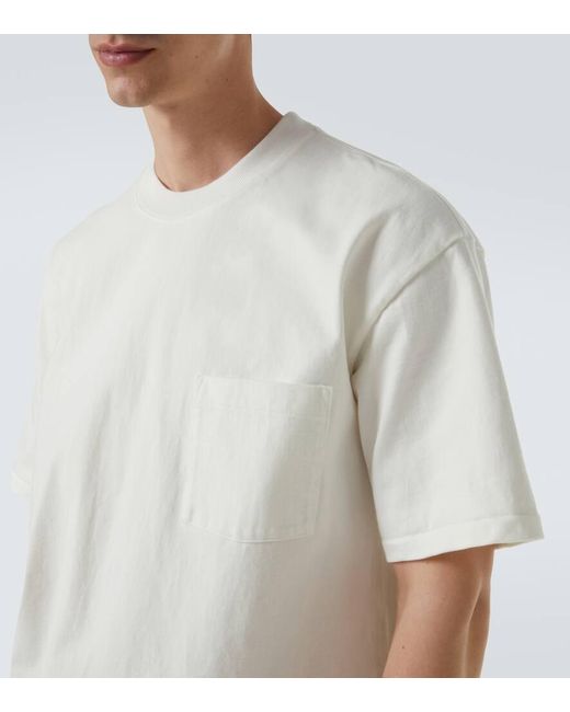 Camiseta De Algodon Auralee de hombre de color White
