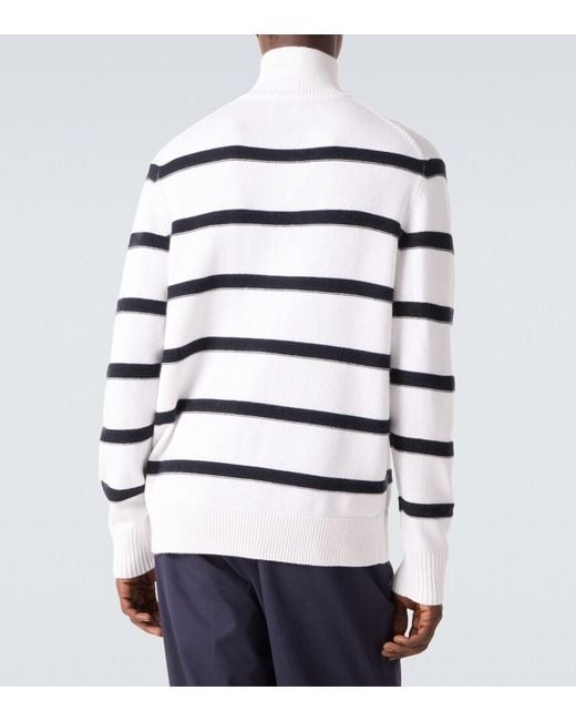 Pullover di Allude in White da Uomo