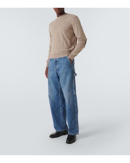Bottega Veneta Natural Cashmere Knitwear for men