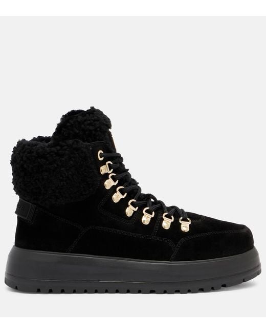 Bogner Black Antwerp 23B Suede Ankle Boots