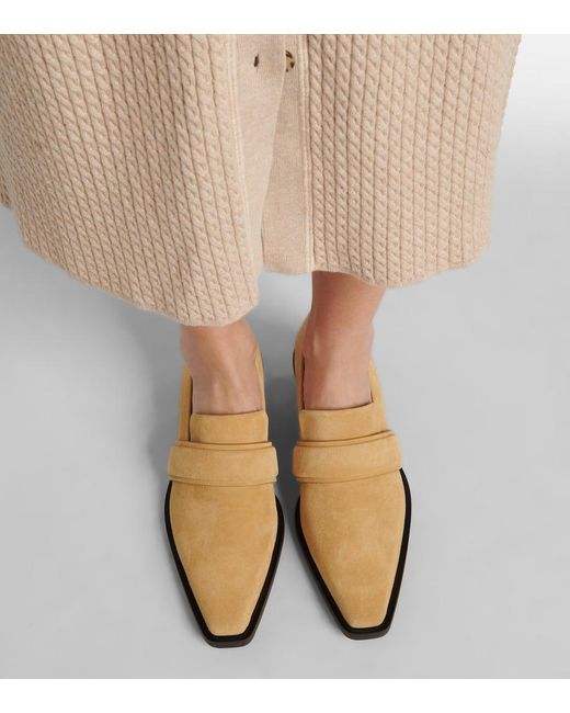 Mocassins Bronco En Daim Proenza Schouler en coloris Natural