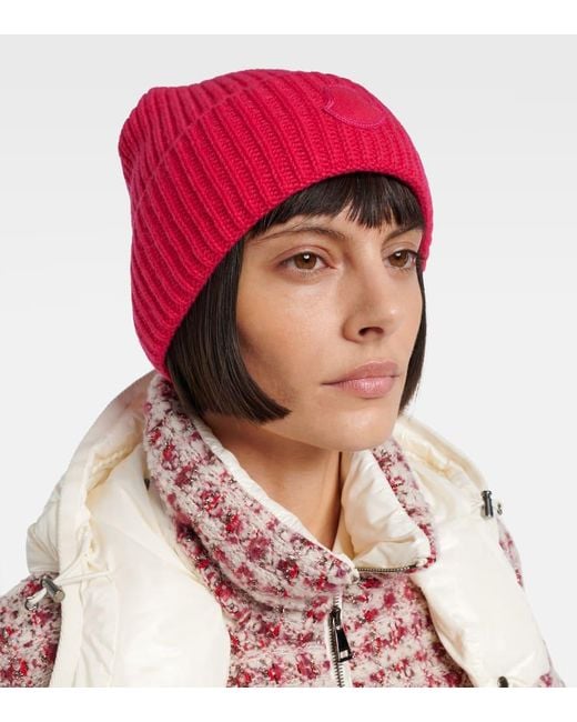 Gorro De Cachemir Moncler de color Red
