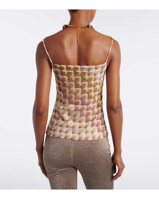 Missoni Metallic Lame Top