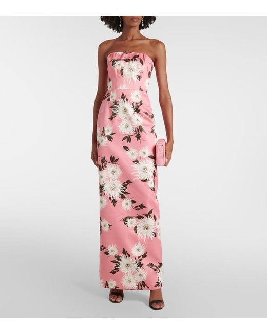Emilia Wickstead Pink Emine Gown