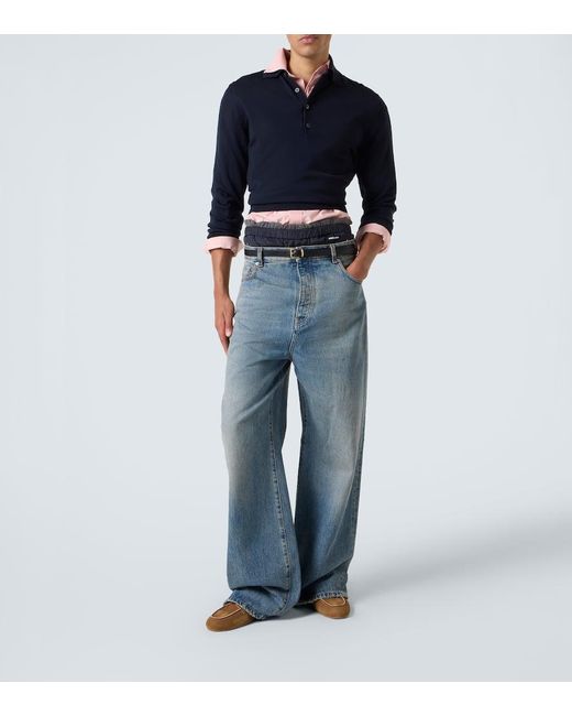 Nauticos De Ante Miu Miu de hombre de color Brown
