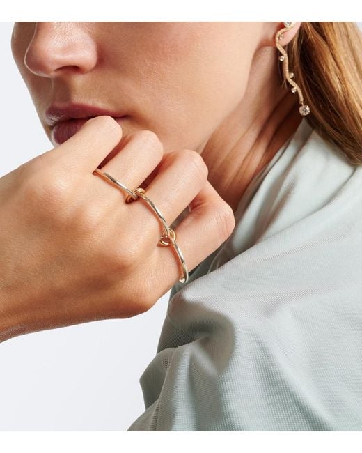 Spinelli Kilcollin White Solarium Sterling And 18Kt Ring