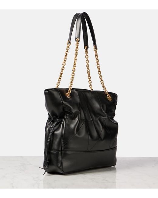Saint Laurent Black Jamie Shopping Small Leather Shoulder Bag