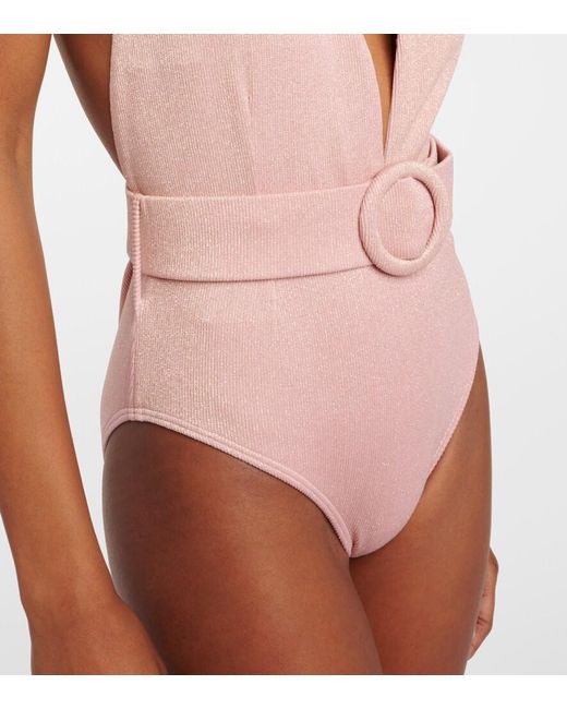 Alexandra Miro Pink Eva Swimsuit