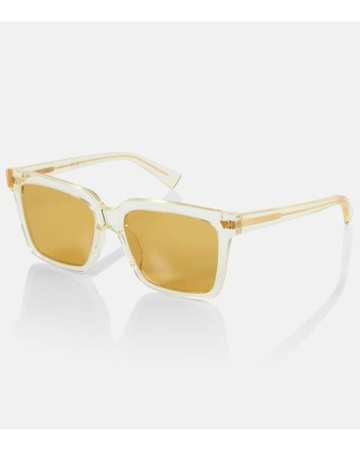 Bottega Veneta Natural Soft Square Sunglasses