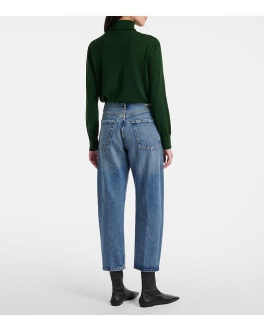 Citizens of Humanity Blue Winslow Mid-Rise Straight Jeans
