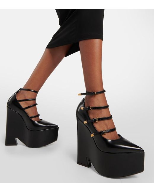 Versace Black Pumps