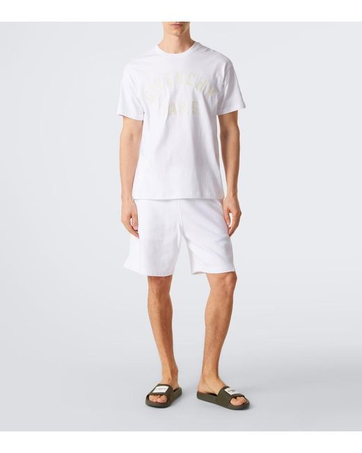 Givenchy Green Logo Pu Slides for men