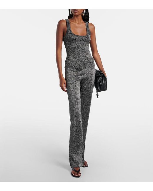 Missoni Gray Lame Slim Pants