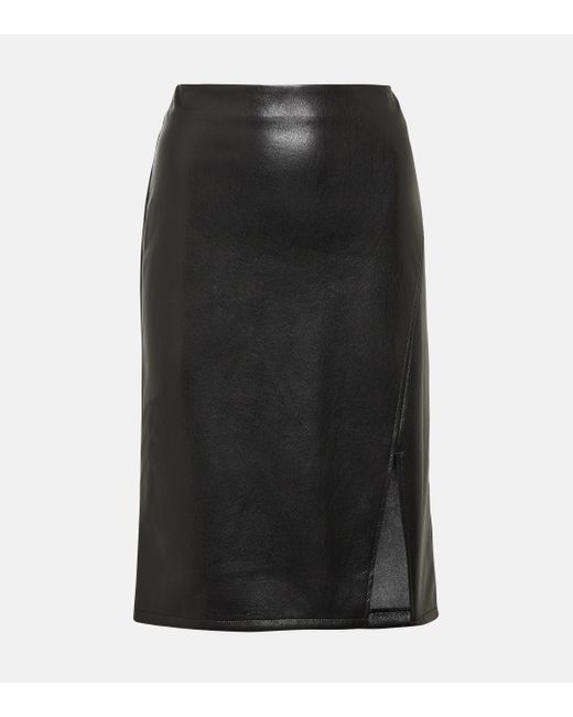 Diane von furstenberg leather skirt sale