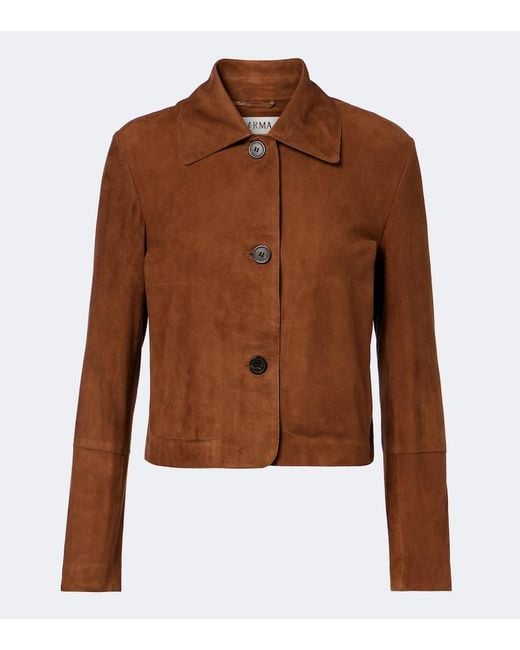 Arma Brown Emy Suede Jacket
