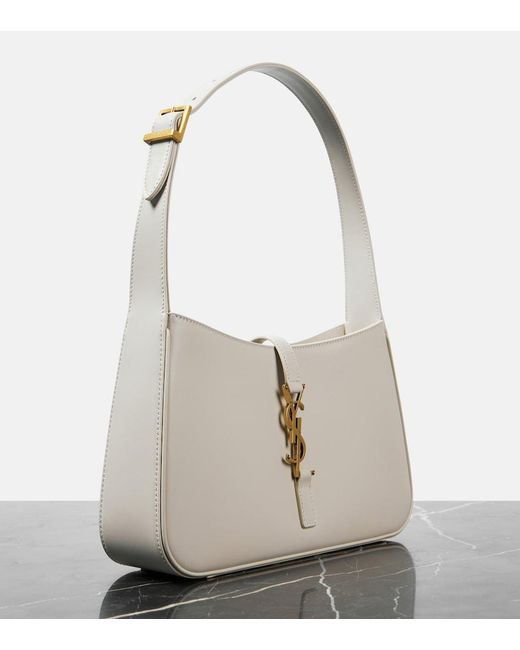 Bolso Al Hombro Le 5 A 7 De Piel Saint Laurent de color White