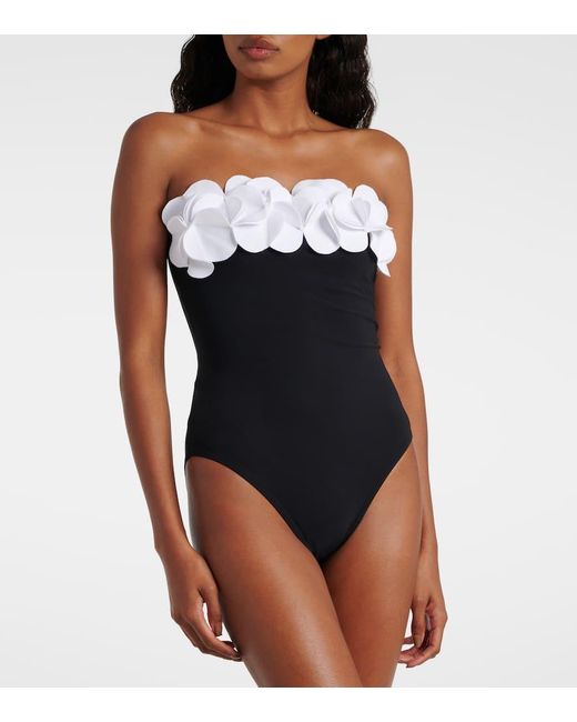 Karla Colletto Black Badeanzug Tess