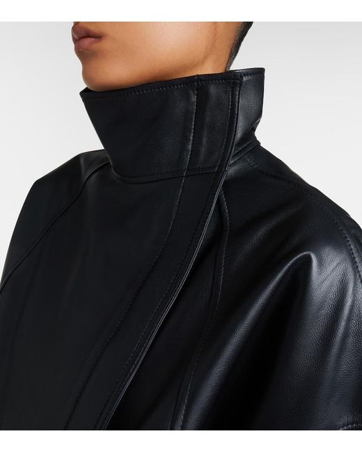 Vince Black Leather Jacket