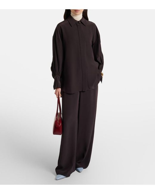 Joseph Black Camilia Satin Twill Shirt
