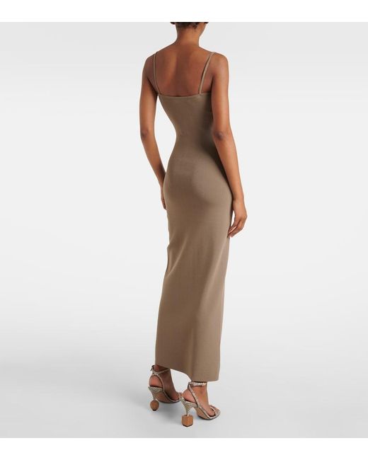 Christopher Esber Brown Salacia Maxi Dress