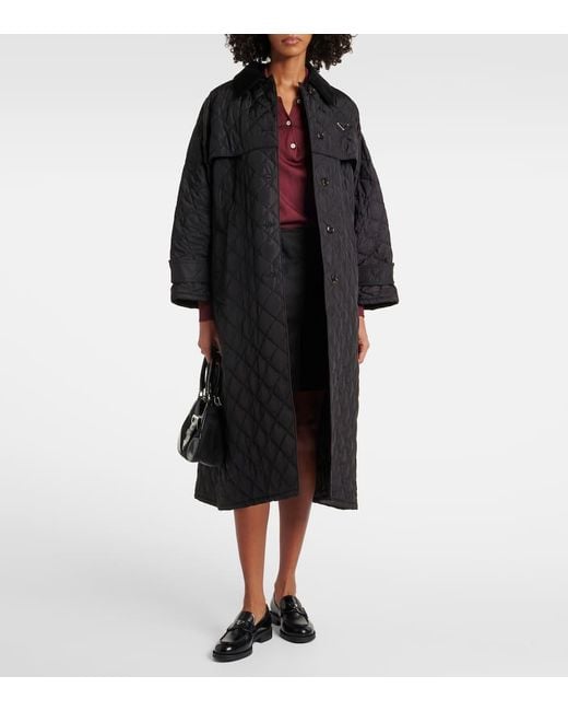 Prada Black Re-Nylon Miniskirt