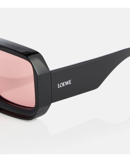 Loewe Pink Paula's Ibiza Square Sunglasses