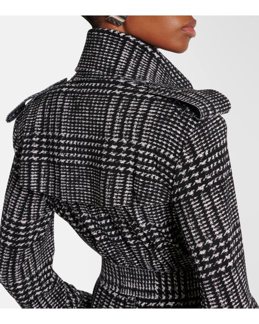 Norma Kamali Glen Plaid Jumpsuit in Grey Lyst UK