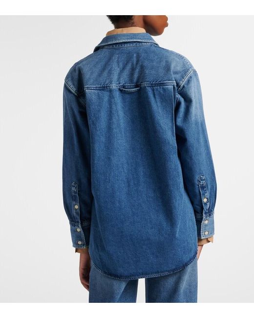 Citizens of Humanity Blue Carter Denim Shirt