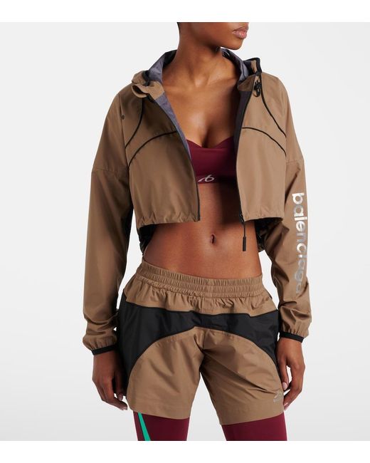 Balenciaga Red Logo Sports Bra