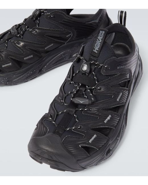 Hoka One One Black Hopara Trail Running Shoes for men