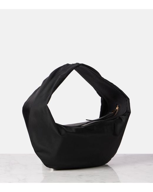 Khaite Black Olivia Medium Shoulder Bag