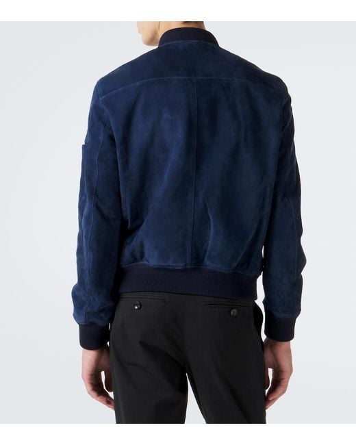 Bomber di Tom Ford in Blue da Uomo